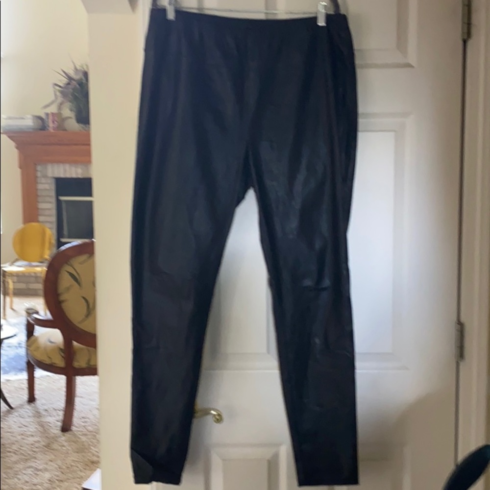 Ralph Lauren Faux leather legging.